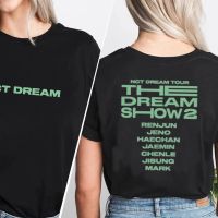 เสื้อยืดสำหรับทัวร์ในฝันแนววินเทจเสื้อยืดแนว kpop The Dream Show สำหรับผู้หญิงเสื้อยืดผู้หญิงลำลองเสื้อยืดสำหรับแฟนๆขนาดใหญ่