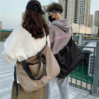 แฟชั่น Ulzzang กระเป๋าความจุสูงผู้ชายกระเป๋าสะพายสลิงกระเป๋า Crossbody กระเป๋า