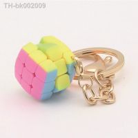 ™☋ Yong Jun Pillowed Mini 3x3x3 Magic Puzzle Cube Keychain 2cm3.5cm4.5cm Professional 3x3 Cubing Speeding Educational Toys