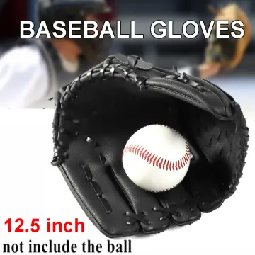 Clearance Sale!Thicken Baseball Gloves Outdoor Sports Equipment Softball  Practice Baseball Glove For Adult Man Woman Yellow 12.5 Inch