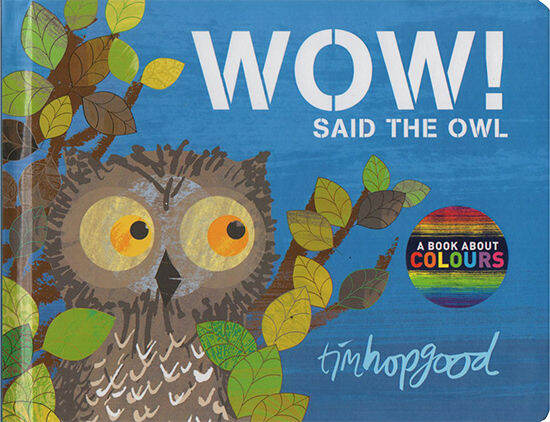 original-english-picture-book-wow-said-the-owl-sees-the-world-cardboard-book-tim-hopgood-childrens-story-picture-book-color-enlightenment-picture-book-color-cognition