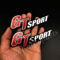 2X 3D GT-SPORT การปรับแต่งที่ยอดเยี่ยมรถสปอร์ตป้ายด้านหลังลำต้นสติ๊กเกอร์สัญลักษณ์สติกเกอร์ JDM