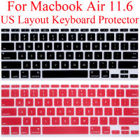 US Keyboard Protector for Macbook Air 11 A1370 A1465 Silicone Keyboard Guard Cover MacbookAir 11.6 Air11 Protection Skin Basic Keyboards