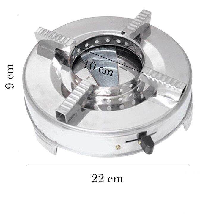 Bếp Cồn Inox 304 Đa Năng Cao Cấp Thép Không Gỉ, Bếp Cồn Lẩu Nướng An Toàn  Tiện Dụng Cho Mọi Gia Đình -Bếp Cồn Mini , Bếp Cồn Inox Có Chắn