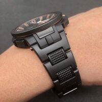 สำหรับ Casio 5480 PRW-7000/สายรัด7000Fc ไฟพลาสติกโครงสายนาฬิกาเหล็กเหล็กคอมโพสิตอุปกรณ์สายรัดนาฬิกาสปอร์ต