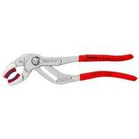 KNIPEX | 81 13 250 คีมแบบคอห่านและคีมเชื่อมต่อ Siphon and Connector Pliers for traps, tube fittings and connectors | Made in Germany