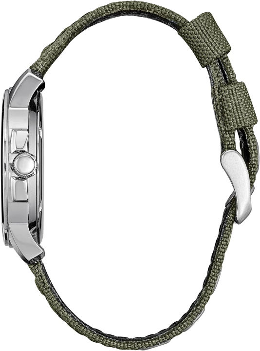 citizen-eco-drive-garrison-mens-watch-stainless-steel-with-nylon-strap-green-model-bm8180-03e