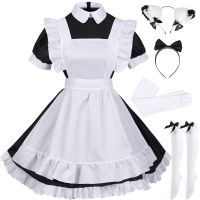 [COD] Foreign trade large size top flow pure desire little maid super heavy industry lolita outfit cos cute uniform dress female