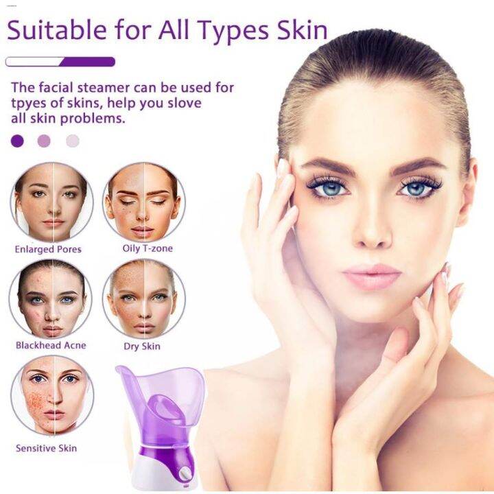 iron Home Facial Steamer 2in1 Face Cleansing And Steaming Machine