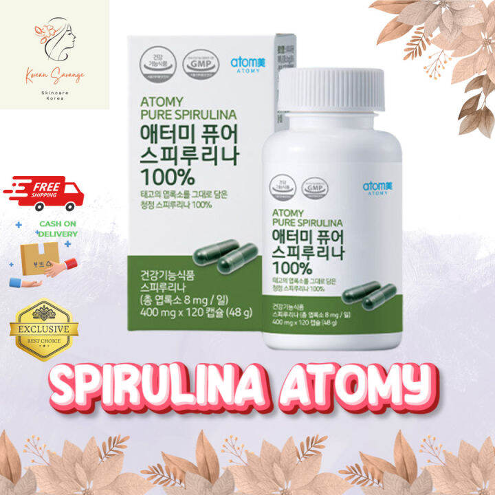 PURE SPIRULINA ORIGINAL KOREA 100 Lazada Indonesia