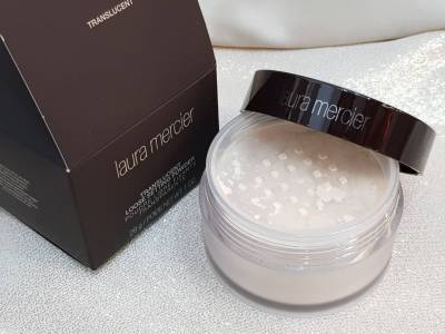 แป้งฝุ่นลอร่า(ของแท้100%) Loose Setting Powder Translucent 29g   แป้งฝุ่นโปร่งแสงไร้สี คุมมันได้ดีเยี่ยม