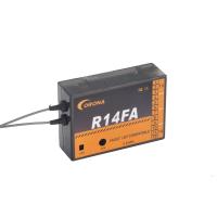 R14FA Corona Futaba 2.4Ghz FASST Ricevitore Compatibile A 14 Canali ต่อ10CG 12FG 14SG 18SZ 16SZ