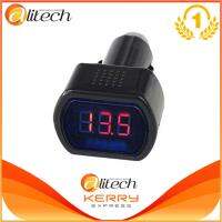 Car battery voltage meter monitoring 12/24V