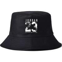 ▧✵❄ Topi Nelayan【Best selling Fast Delivery】Jordan No. 23 print Unisex Bucket Hat Cotton Summer Hat Fisherman Hat