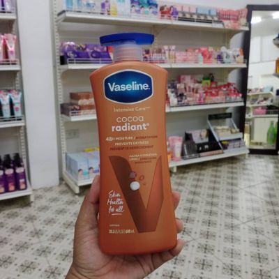 Vaseline Jelly Intensive Care Cocoa Radiant with Pure Coco Butter Body Lotion 600ml