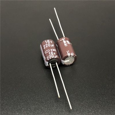 10Pcs/100Pcs 220uF 16V Japan NCC KME Series 8x11.5mm 16V220uF Electrolytic Capacitor