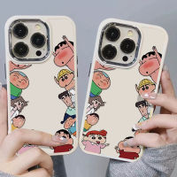 เคสโทรศัพท์มือถือ ซิลิโคน กันกระแทก ลายการ์ตูน ปุ่มโลหะ สําหรับ IPhone 14 13 12 11 Pro Max XS X XR 8 + 7 Plus