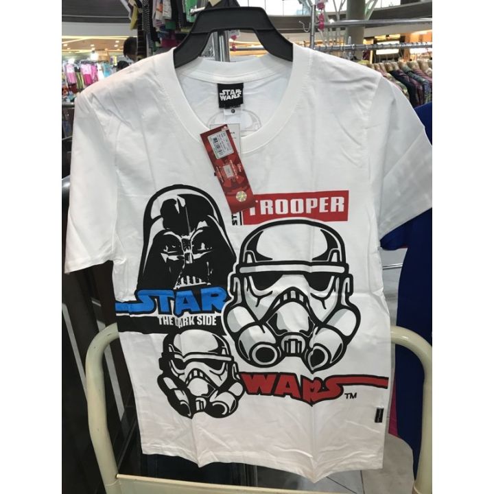 เสื้อยืดการ์ตูนลิขสิทธิ์-ลาย-star-wars-ไซส์-f-ขนาดอก-36-38-นิ้วs-5xl