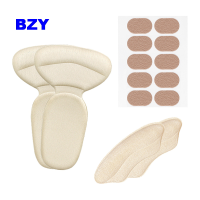 BZY แผ่นรองรองเท้าครึ่งหนึ่งสำหรับผู้หญิง,แผ่นรองรองเท้าส้นสูงแผ่นรองรองเท้าบรรเทาอาการปวดส้นเท้าจำนวน1ชุด