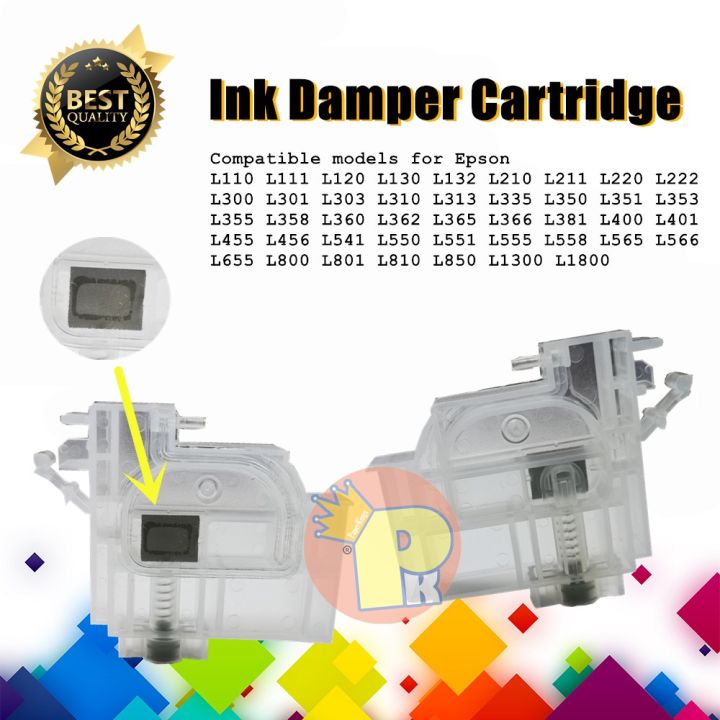 L Series Epson Damper Ink Cartridge Epson L1110 L3110 L3150 L800 L1800 L1300 L565 L360 L120 L210 2440