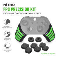 Nitho XB1 GAMING KIT XBOX ONE X/Sควบคุมยางจับนิ้วหัวแม่มือจับป้องกันผิวกรณีปกคู่ช็อก 4 DS4