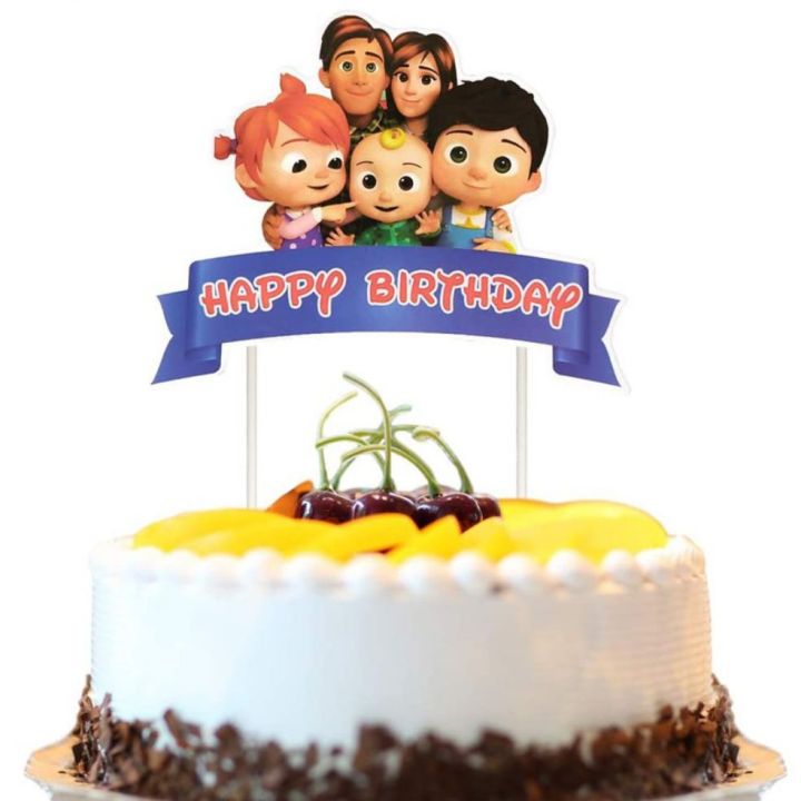 cocomelon HAPPY BIRTHDAY cake topper | Lazada PH