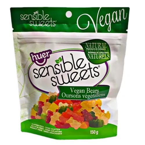 Huer Sensible Sweets Vegan Bears Gummy Candy Gluten Free 170g Lazada PH