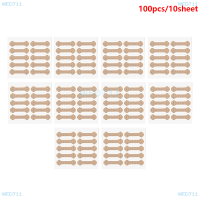 WED711 สติกเกอร์แก้ไขเล็บเล็บเท้าคุด10ชิ้นแผ่นแปะแก้เล็บเท้า