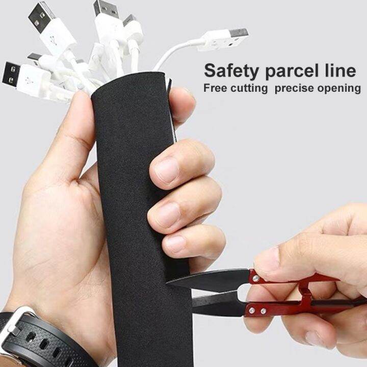 Neoprene Cable Cover Data Line Organizer Cord Storing Hiding Cable