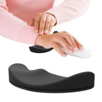 Hot Silica Gel Mouse Wrist Pad Non Slip Wrist Rest Support Mat Mobile Palm Pad Office Hand Rest Games Cushion For Office Gaming PC