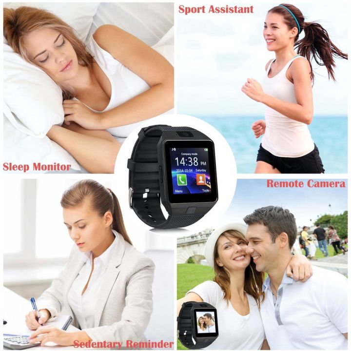 smart-watch-dz09-นาฬิกาสมาร์ท-สนับสนุน-ภาษาไทย-การ์ด-tf-สำหรับ-android-ios