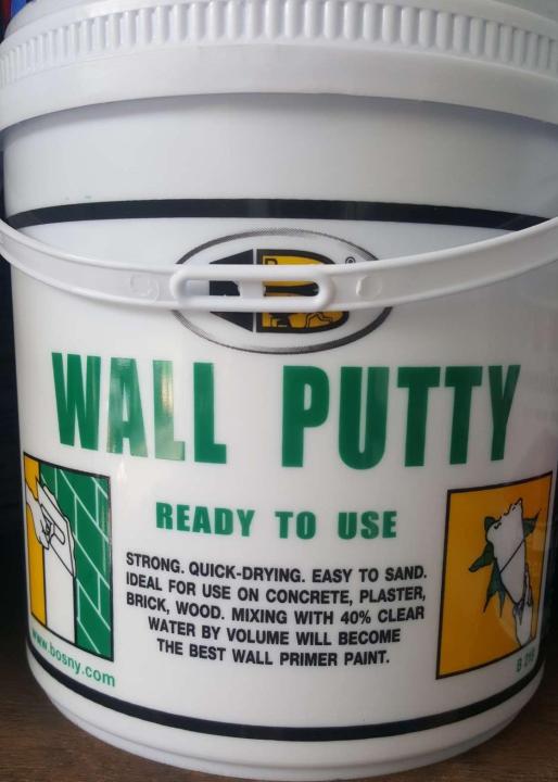 bosny-wall-putty-วอลพุตตี้-โป้ว-กำแพง-อุด-ซ่อมรอยแตกร้าว-5-kg