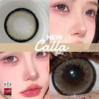 คอนแทคเลนส์ Calla Brown / Gray (Lovelylens) ขนาดบิ๊กอาย ? เลนส์ตาวิ้ง มีกากเพชร