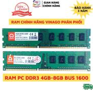Ram PC Eekoo DDR3 4gb - 8gb bus 1600, DDR4 4GB
