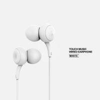 Remax Music Headphones In-ear Wire-controlled Headset 3.5mm Plug Hands-free Calling Ergonomic Earphones