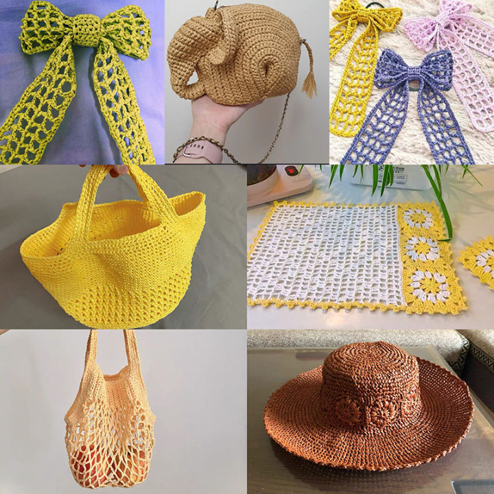 500g-summer-raffia-yarn-crochet-natural-paper-straw-threads-handcrafts-for-diy-knitting-hat-handbag-purse-basket-rattan-material