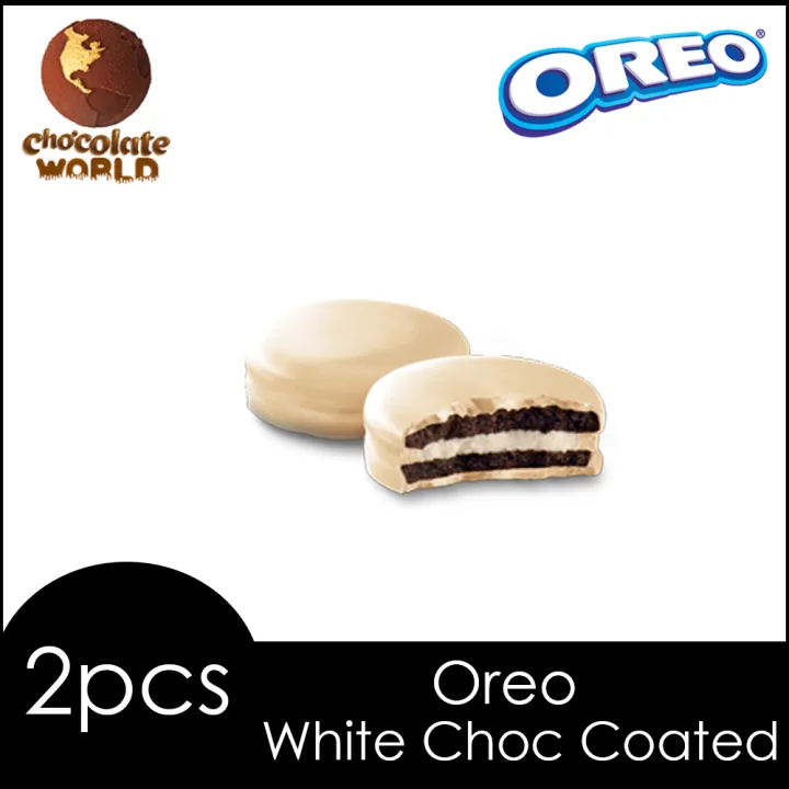 [Mix & Match] Oreo White Chocolate Coated Biscuit 2pcs | Lazada