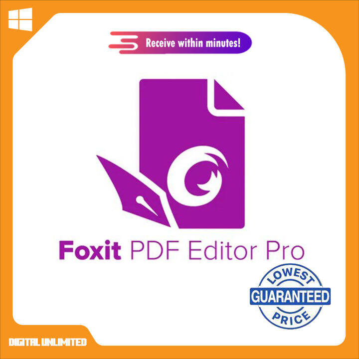 《New Original》 【Lifetime】 Foxit PDF Editor Pro 2023 Latest for Windows ...