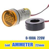 โปรโมชั่น++ แอมป์มิเตอร์วัดกระแสไฟฟ้า Ammeter led Lamp 22mm 0-100A ราคาถูก เครื่องวัดไฟฟ้า เครื่องวัดกระแสไฟฟ้า ไฟฟ้า  เครื่องมือช่าง