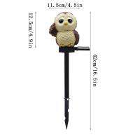 Solar Lamp LED Owl Animal Lawn Garden Decoration Outdoor Landscape GroundLamp Unique Christmas Lights Outdoor Solar Lamp