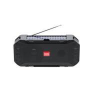 Loa Bluetooth Di Động Sạc Năng Lượng Mặt Trời MINI Có Đèn Pin LED FM Loa