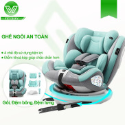 Ghế ngồi ôtô cho bé An toàn,Giảm xóc, chống va đập,Xoay đa hướng