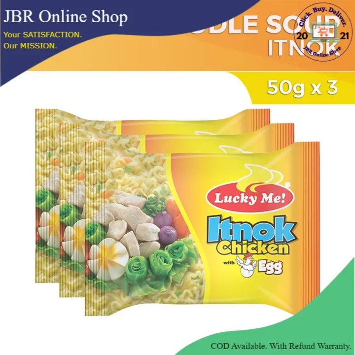 Lucky Me! Instant Noodles Itnok 50gx3 | Lazada PH