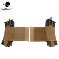 Tactic V2 Side Pouches Mil-spec Elastic Radio Holder Wingman AR Magazine Storage Shock Cord Retension Hunting Vest Accessories