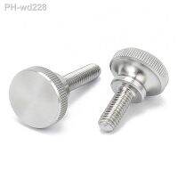 1/5x M2 M2.5 M3 M4 M5 M6 M8 M10 304 Stainless Steel A2-70 Knurled Tall Head Thumb Screw Plain Type Metric Manual Adjustment Bolt