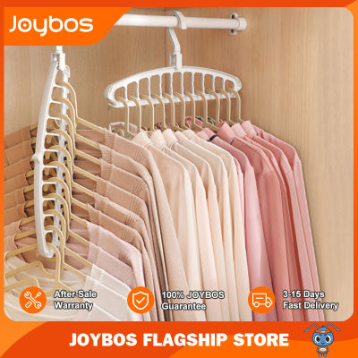 Joybos ไม้แขวนอเนกประสงค์พับได้สำหรับไม้แขวนเสื้อพับได้,ที่แขวนแบบหมุนได้สำหรับ ° 360ไม้แขวนสำหรับตู้เสื้อผ้าตากเสื้อผ้าและ Rak Penyimpanan Baju