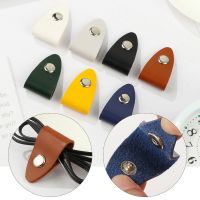 【CW】 Ties Wrap Winder Data Earphone Protector Cable Management Cord Holder Organizer Leather Straps