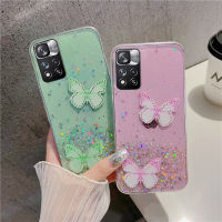 เคสสำหรับ Xiaomi Poco M4 Pro 5G,แฟชั่นหรูหราระยิบระยับระยิบระยับระยิบระยับระยิบระยับเคสโทรศัพท์ท้องฟ้าประดับดาวพร้อมพลอยเทียมสวยดีไซน์รูปผีเสื้อซิลิโคนนิ่มกันกระแทกฝาครอบหลังปกป้องคู่รัก