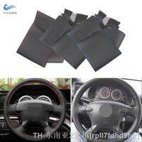 hyf❁☋❂ Car Steering Leather Cover Fabric Trim Accessories CR-V CRV 2002 2003 2004 2005 2006 With Adhesive Tools