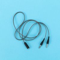 New Arrival 1Pcs 1M Headphone For Computer 3.5mm Female To 2 Male Mic Audio Y Splitter Cable Headset To PC Adapter Dropshipping Headphones Accessories